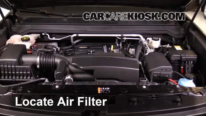 2016 Chevrolet Colorado LT 2.5L 4 Cyl. Crew Cab Pickup Air Filter (Engine) Replace